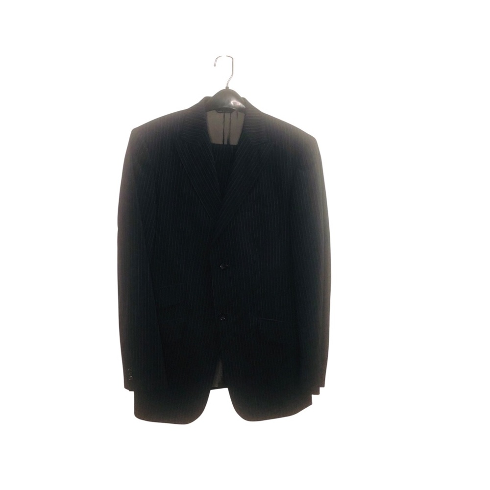 Classic Men's Black Pinstripe SUIT - Banana Republic